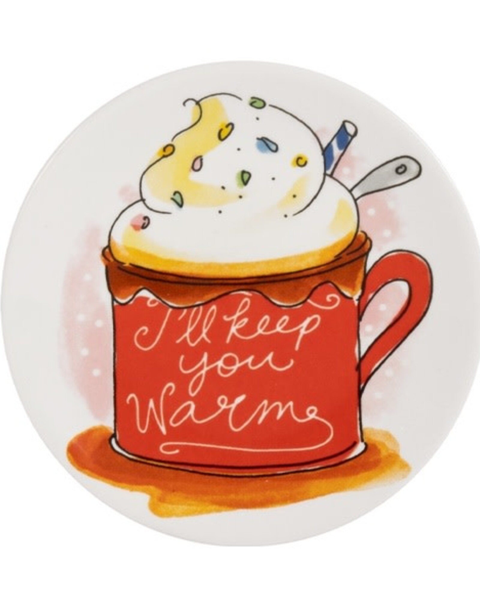 Blond Amsterdam Beker XL 0,5l & Petit Four Set "Hot Chocolate Season" - Blond Amsterdam