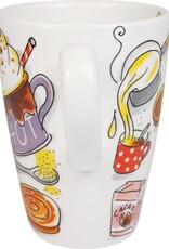 Blond Amsterdam Beker XL 0,5l & Petit Four Set "Hot Chocolate Season" - Blond Amsterdam