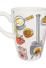 Blond Amsterdam Beker XL 0,5l & Petit Four Set "Hot Chocolate Season" - Blond Amsterdam