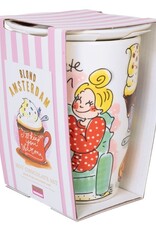 Blond Amsterdam Beker XL 0,5l & Petit Four Set "Hot Chocolate Season" - Blond Amsterdam