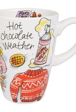 Blond Amsterdam Beker XL 0,5l & Petit Four Set "Hot Chocolate Weather" - Blond Amsterdam