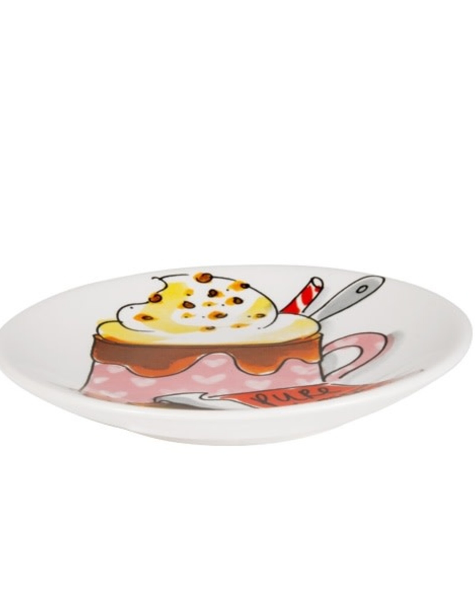 Blond Amsterdam Beker XL 0,5l & Petit Four Set "Hot Chocolate Weather" - Blond Amsterdam