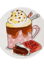 Blond Amsterdam Beker XL 0,5l & Petit Four Set "Hot Chocolate Weather" - Blond Amsterdam