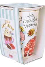 Blond Amsterdam Beker XL 0,5l & Petit Four Set "Hot Chocolate Weather" - Blond Amsterdam