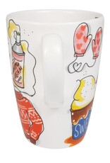 Blond Amsterdam Beker XL 0,5l & Petit Four Set "Hot Chocolate Weather" - Blond Amsterdam