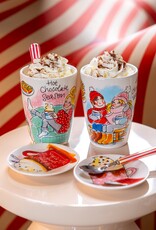 Blond Amsterdam Beker XL 0,5l & Petit Four Set "Hot Chocolate Weather" - Blond Amsterdam