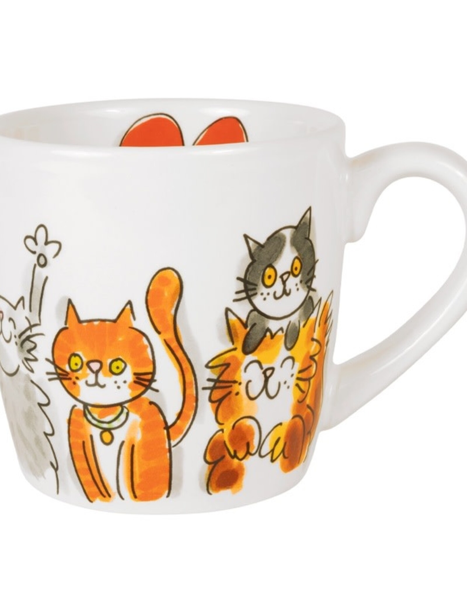 Blond Amsterdam Cappuccino Beker Katten 0,5l - Blond Amsterdam