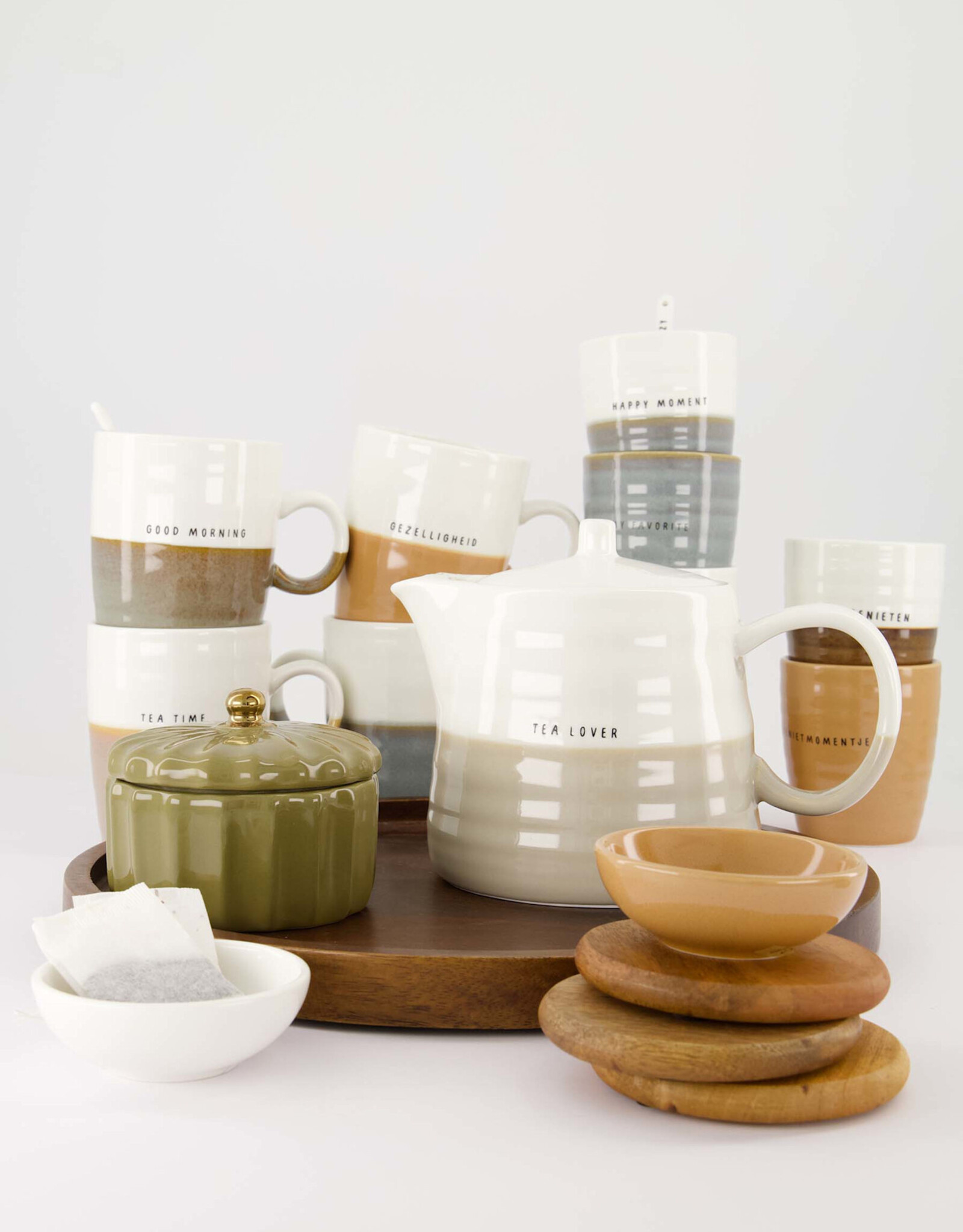 Zusss Theemok Tea Time wit/d.zand - Zusss