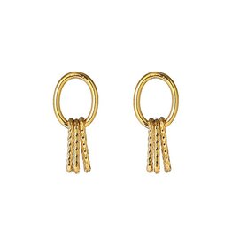 Day & Eve by Go Dutch Label Oorbellen (E66066-2) 14K goud - Day & Eve by Go Dutch Label