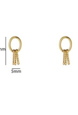 Day & Eve by Go Dutch Label Oorbellen (E66066-2) 14K goud - Day & Eve by Go Dutch Label