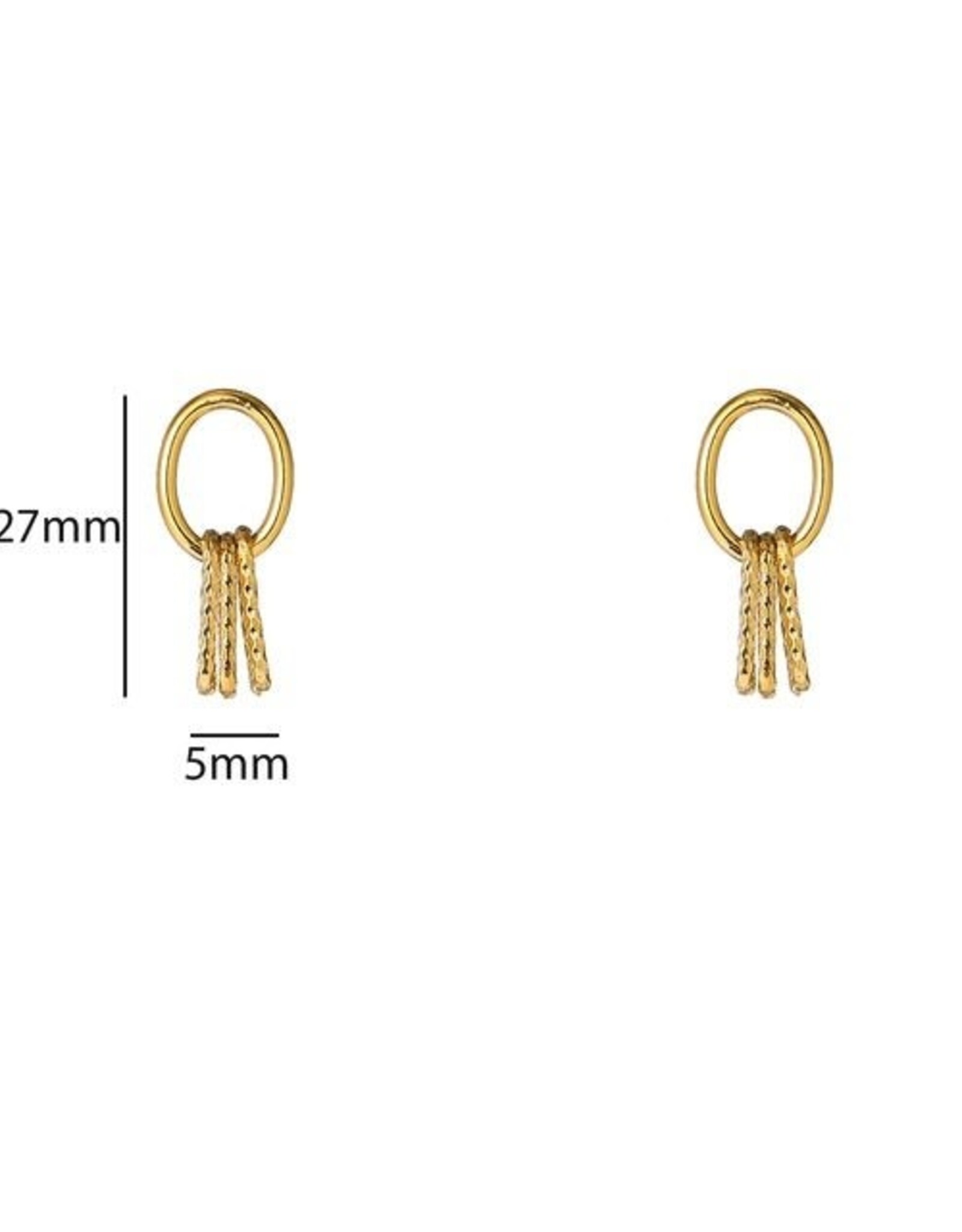 Day & Eve by Go Dutch Label Oorbellen (E66066-2) 14K goud - Day & Eve by Go Dutch Label