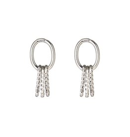 Day & Eve by Go Dutch Label Oorbellen (E66066-1) zilver - Day & Eve by Go Dutch Label
