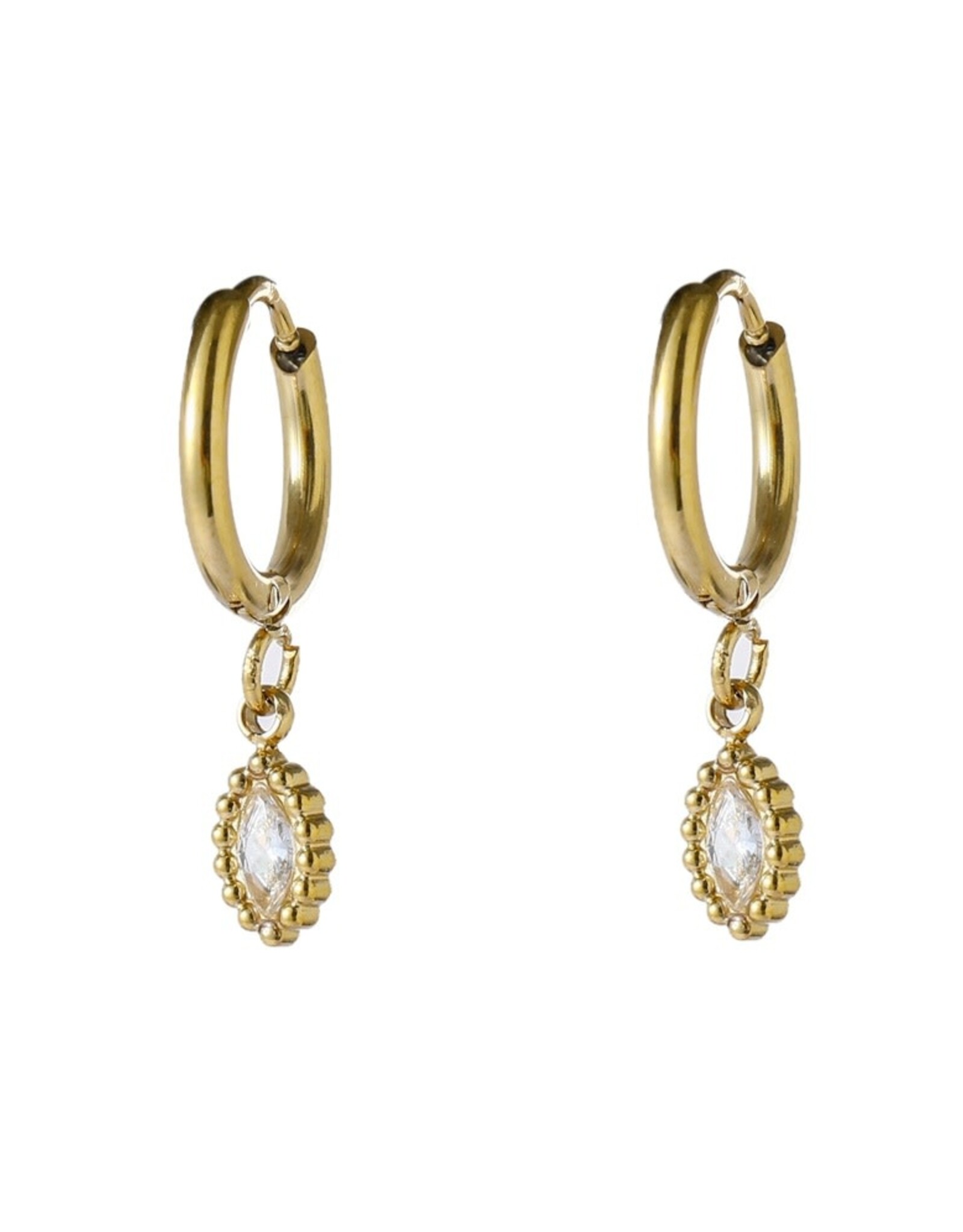Day & Eve by Go Dutch Label Oorbellen (E66095-2) 14K goud - Day & Eve by Go Dutch Label