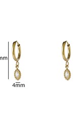 Day & Eve by Go Dutch Label Oorbellen (E66095-2) 14K goud - Day & Eve by Go Dutch Label