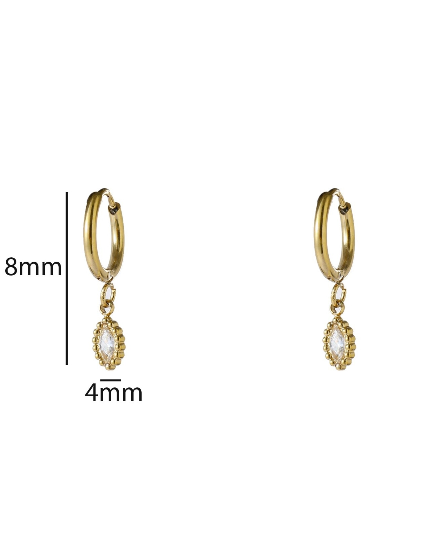 Day & Eve by Go Dutch Label Oorbellen (E66095-2) 14K goud - Day & Eve by Go Dutch Label