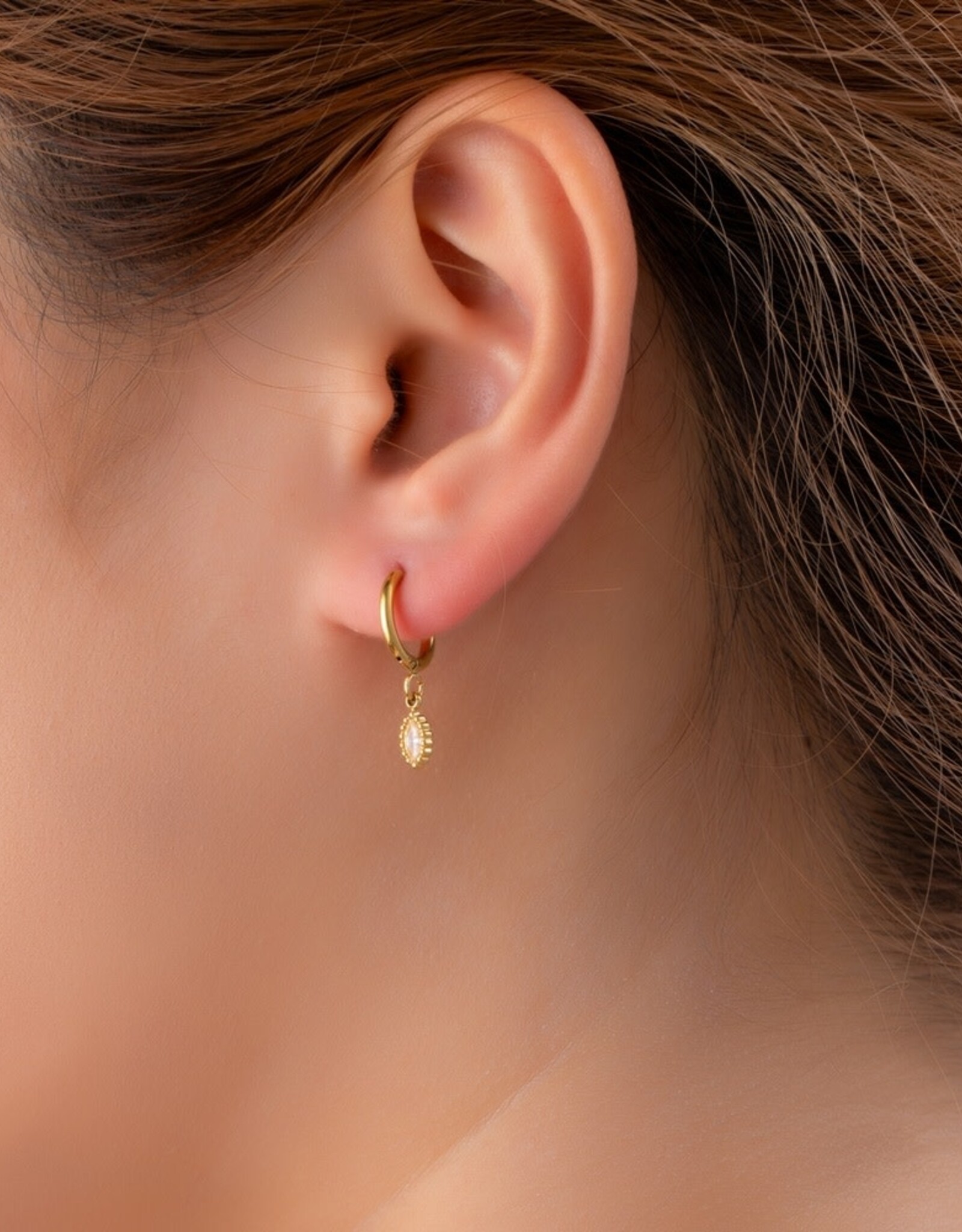 Day & Eve by Go Dutch Label Oorbellen (E66095-2) 14K goud - Day & Eve by Go Dutch Label