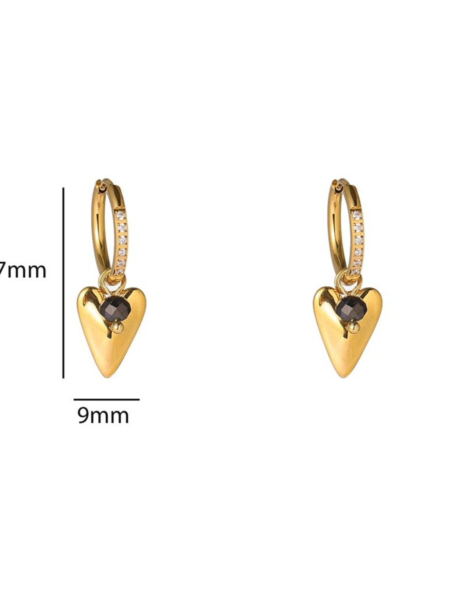 Day & Eve by Go Dutch Label Oorbellen (E66249-1) 14K goud - Day & Eve by Go Dutch Label