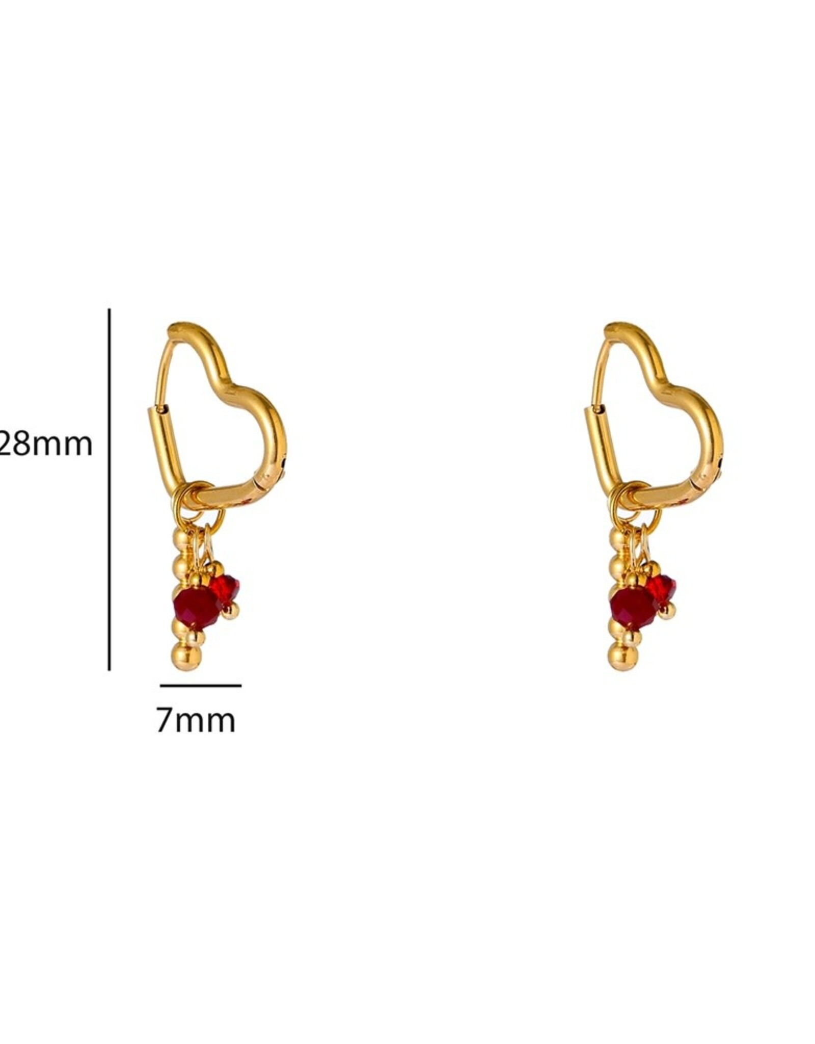 Day & Eve by Go Dutch Label Oorbellen (E66252-4) 14K goud - Day & Eve by Go Dutch Label