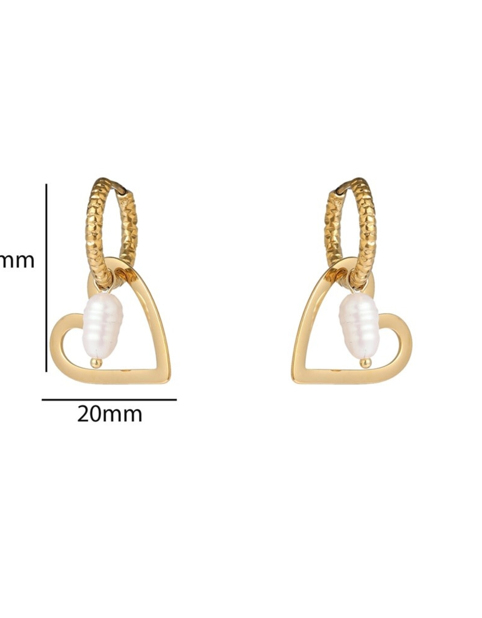 Day & Eve by Go Dutch Label Oorbellen (E66265-2) 14K goud - Day & Eve by Go Dutch Label