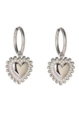 Day & Eve by Go Dutch Label Oorbellen (E66271-1) zilver - Day & Eve by Go Dutch Label