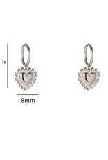 Day & Eve by Go Dutch Label Oorbellen (E66271-1) zilver - Day & Eve by Go Dutch Label