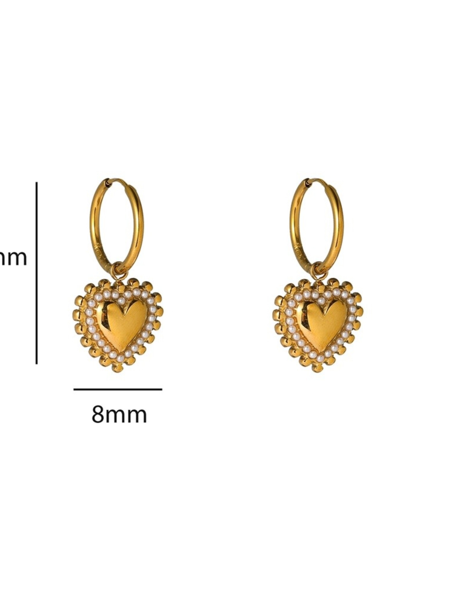 Day & Eve by Go Dutch Label Oorbellen (E66271-2) 14K goud - Day & Eve by Go Dutch Label