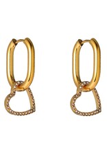 Day & Eve by Go Dutch Label Oorbellen (E66288-2) 14K goud - Day & Eve by Go Dutch Label