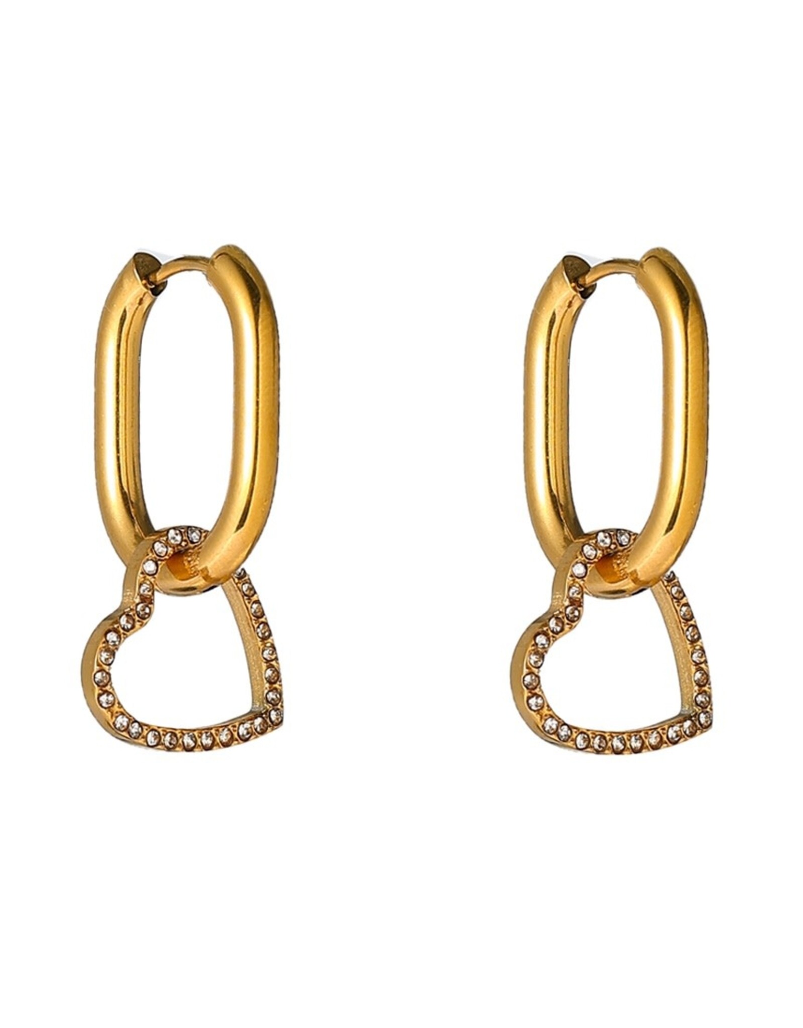 Day & Eve by Go Dutch Label Oorbellen (E66288-2) 14K goud - Day & Eve by Go Dutch Label