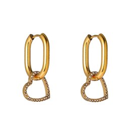 Day & Eve by Go Dutch Label Oorbellen (E66288-2) 14K goud - Day & Eve by Go Dutch Label