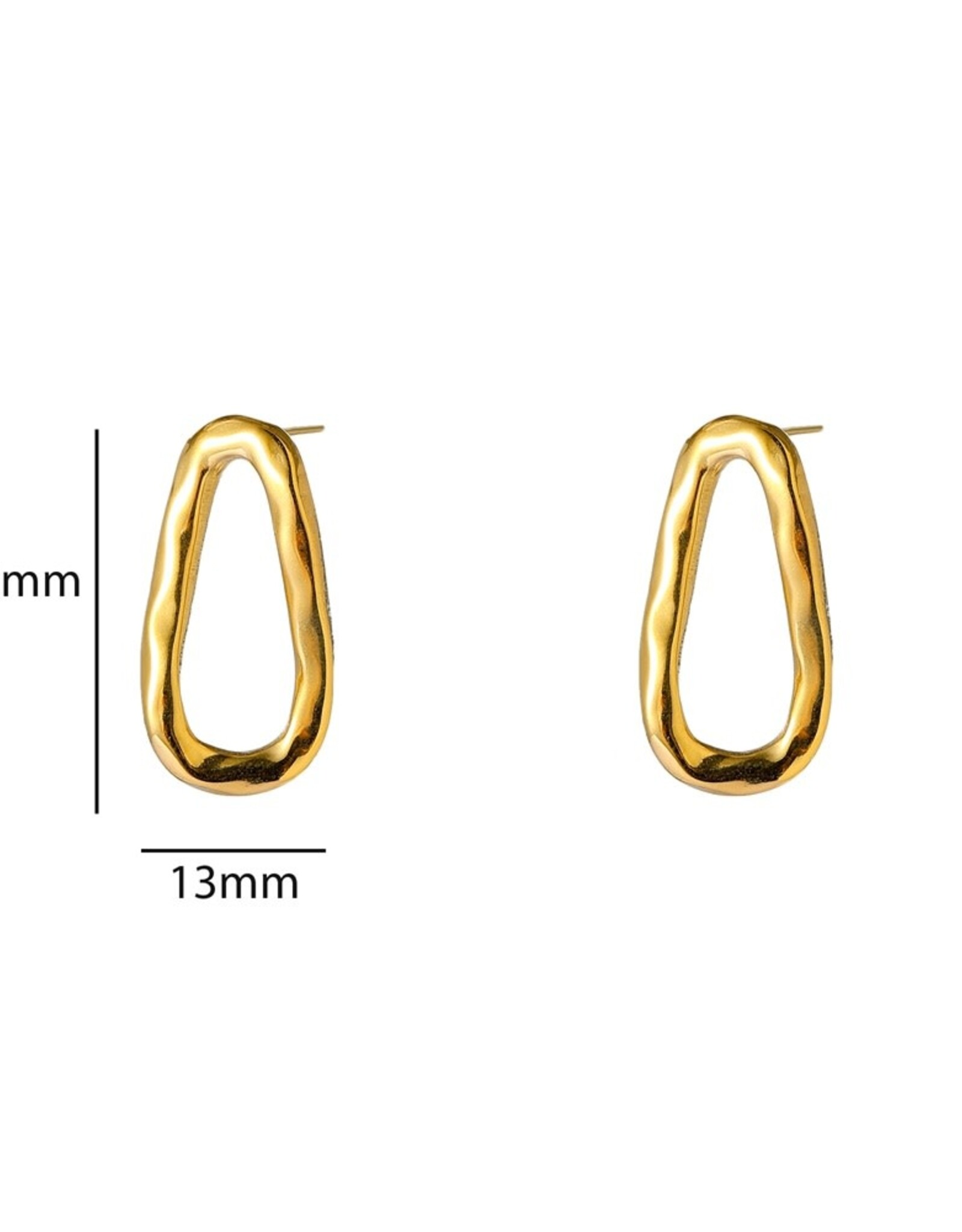 Day & Eve by Go Dutch Label Oorbellen (E66296-2) 14K goud - Day & Eve by Go Dutch Label