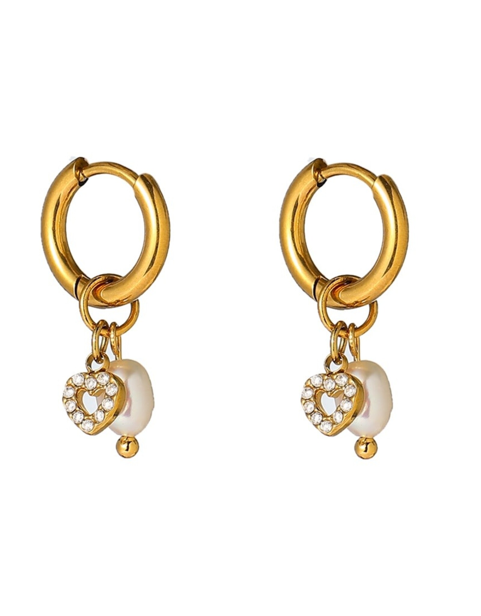Day & Eve by Go Dutch Label Oorbellen (E66465-2) 14K goud - Day & Eve by Go Dutch Label