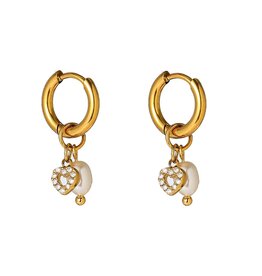 Day & Eve by Go Dutch Label Oorbellen (E66465-2) 14K goud - Day & Eve by Go Dutch Label