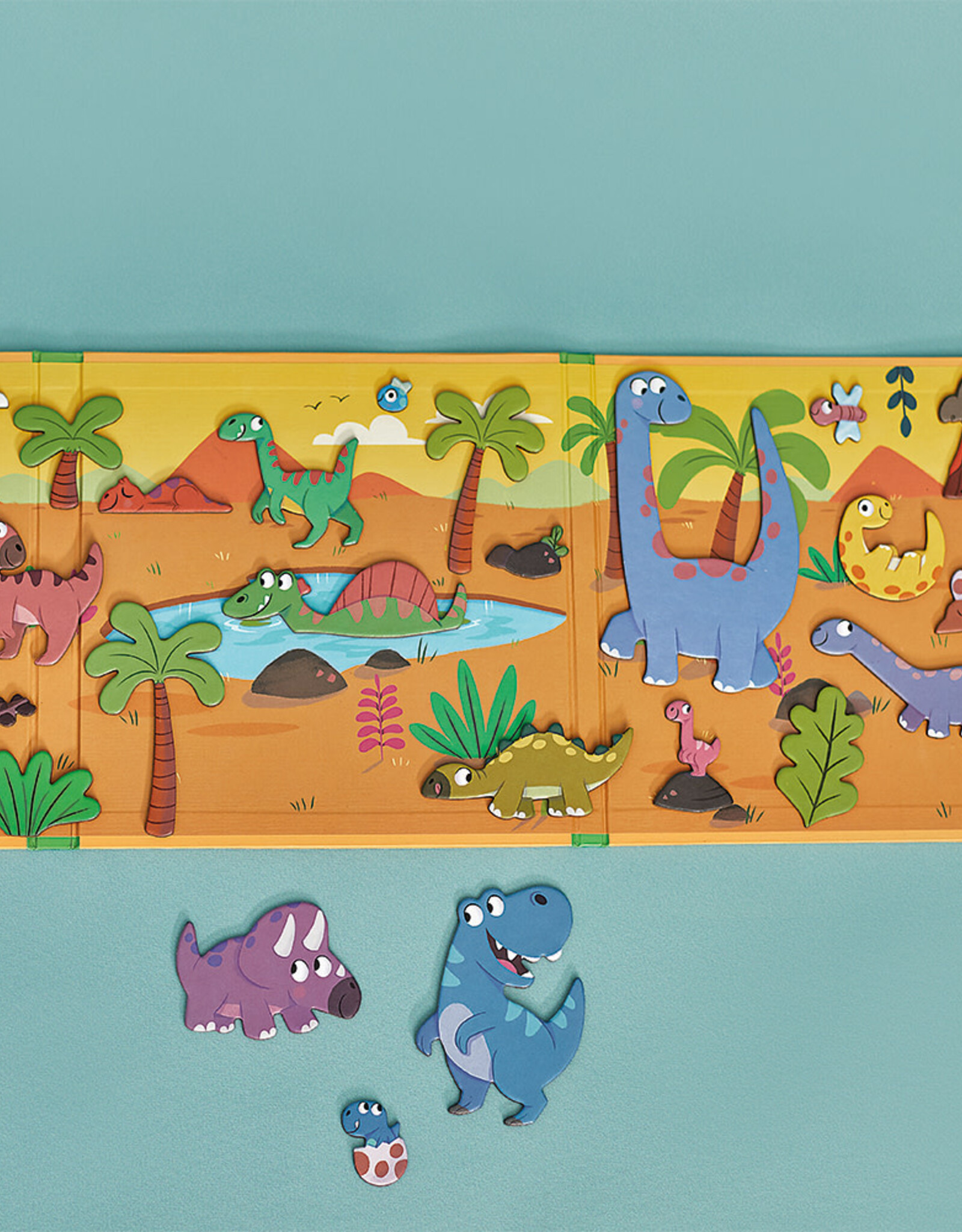 Janod Magneti Stories Dinosaurus +3jr - Janod