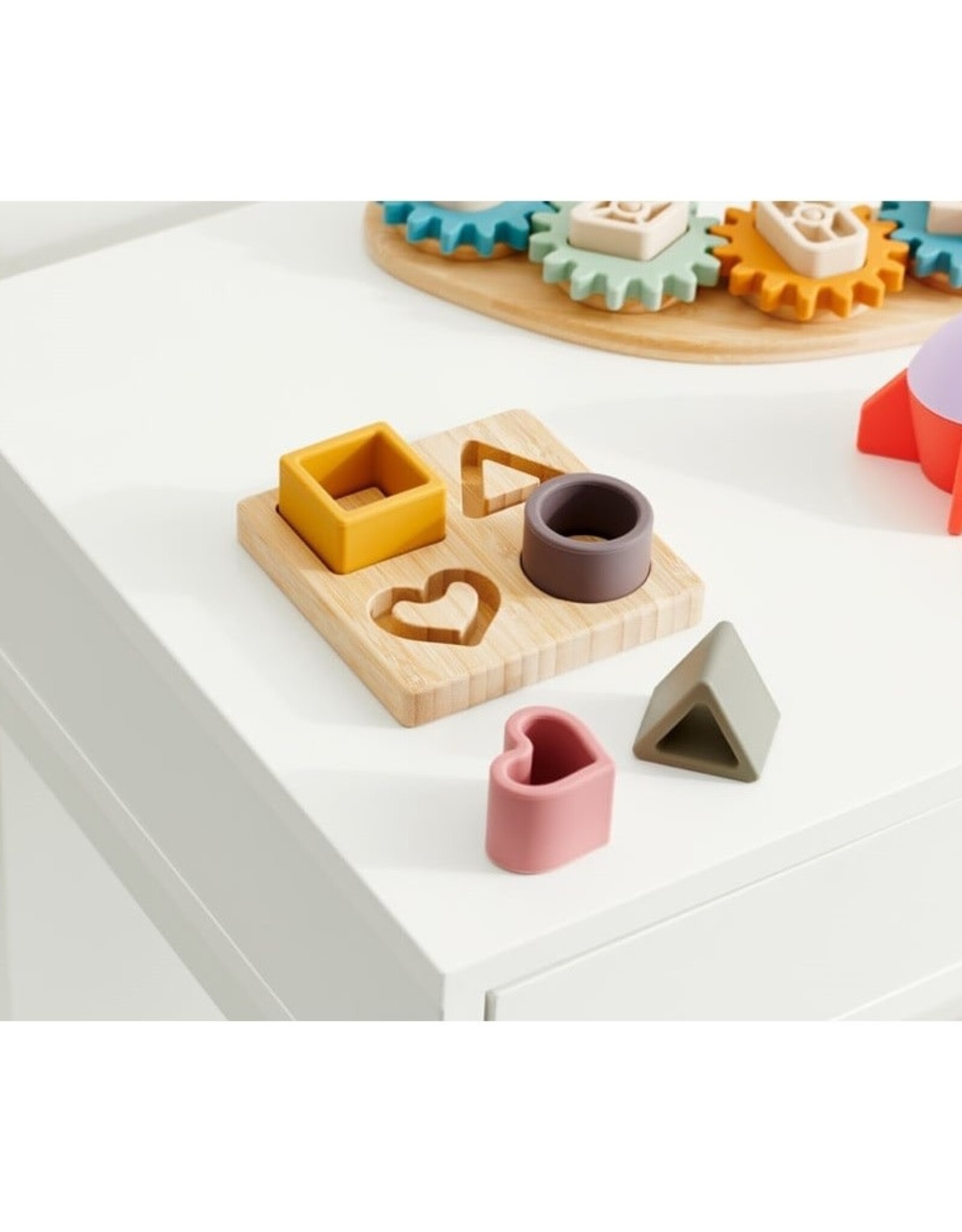 Tickit Silisoft Figuren Puzzel (Aarde Kleuren) - Tickit