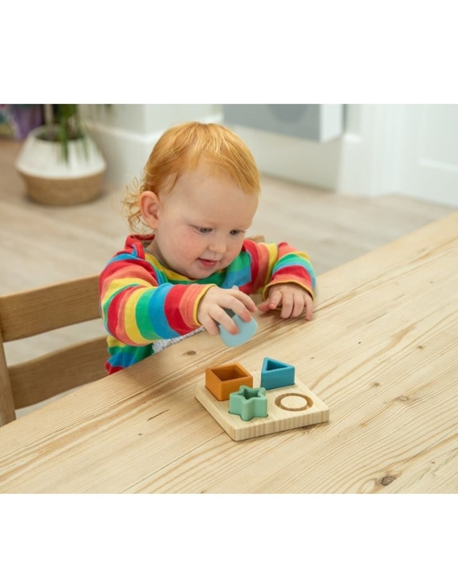 Tickit Silisoft Figuren Puzzel (Neutrale Kleuren) - Tickit