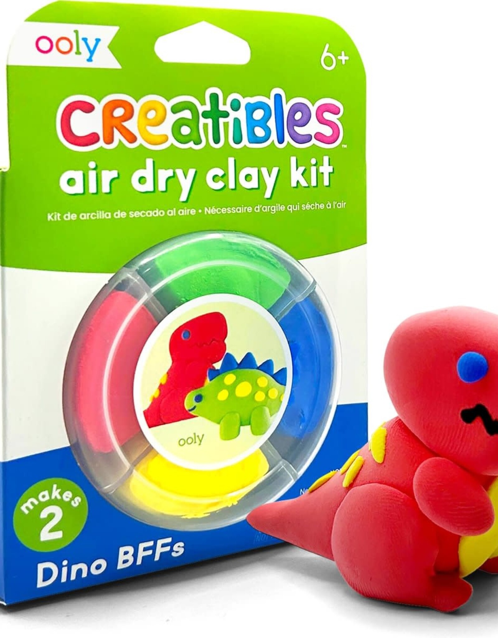 Ooly Air Dry Clay Kit – Dino BFFs!