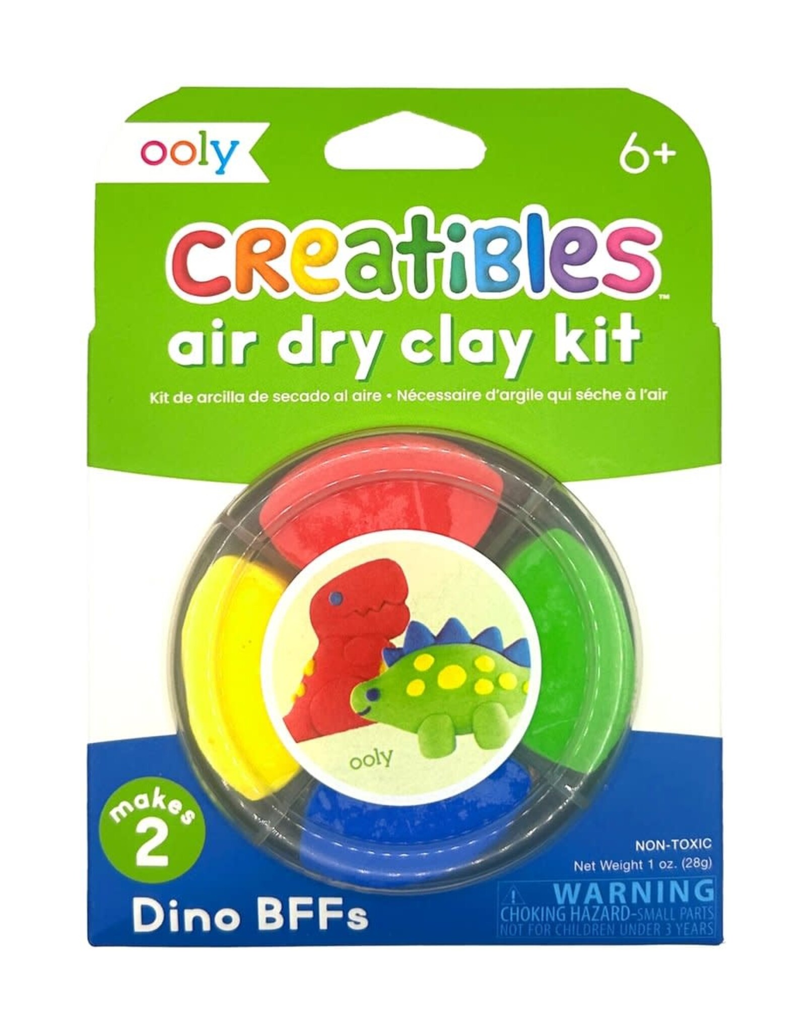 Ooly Air Dry Clay Kit – Dino BFFs!