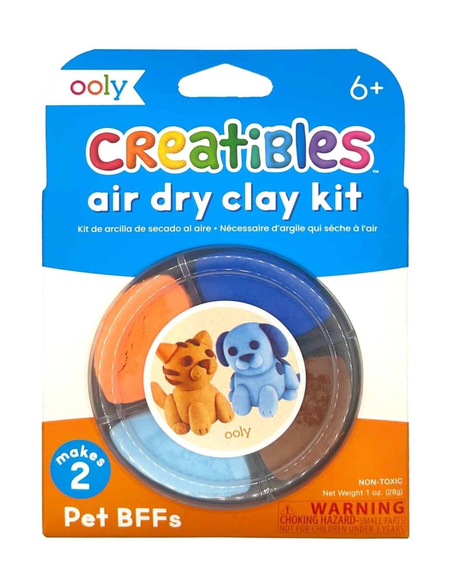 Ooly Air Dry Clay Kit – Pet BFFs!