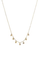 Day & Eve by Go Dutch Label Ketting (N66424-1) 14K goud + crystal - Day & Eve by Go Dutch Label