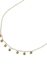 Day & Eve by Go Dutch Label Ketting (N66424-1) 14K goud + crystal - Day & Eve by Go Dutch Label