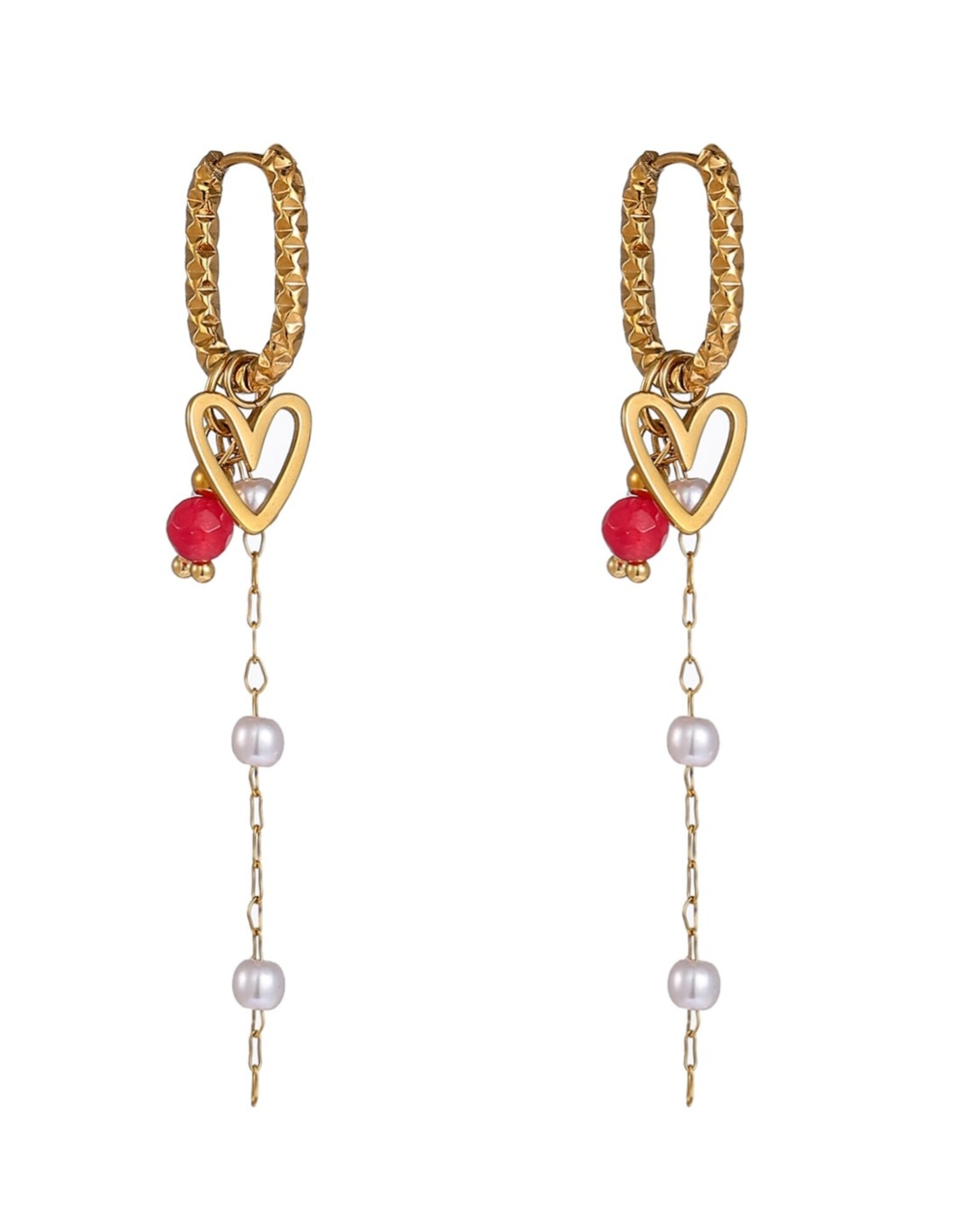 Day & Eve by Go Dutch Label Oorbellen (E61167-2) 14K goud - Day & Eve by Go Dutch Label