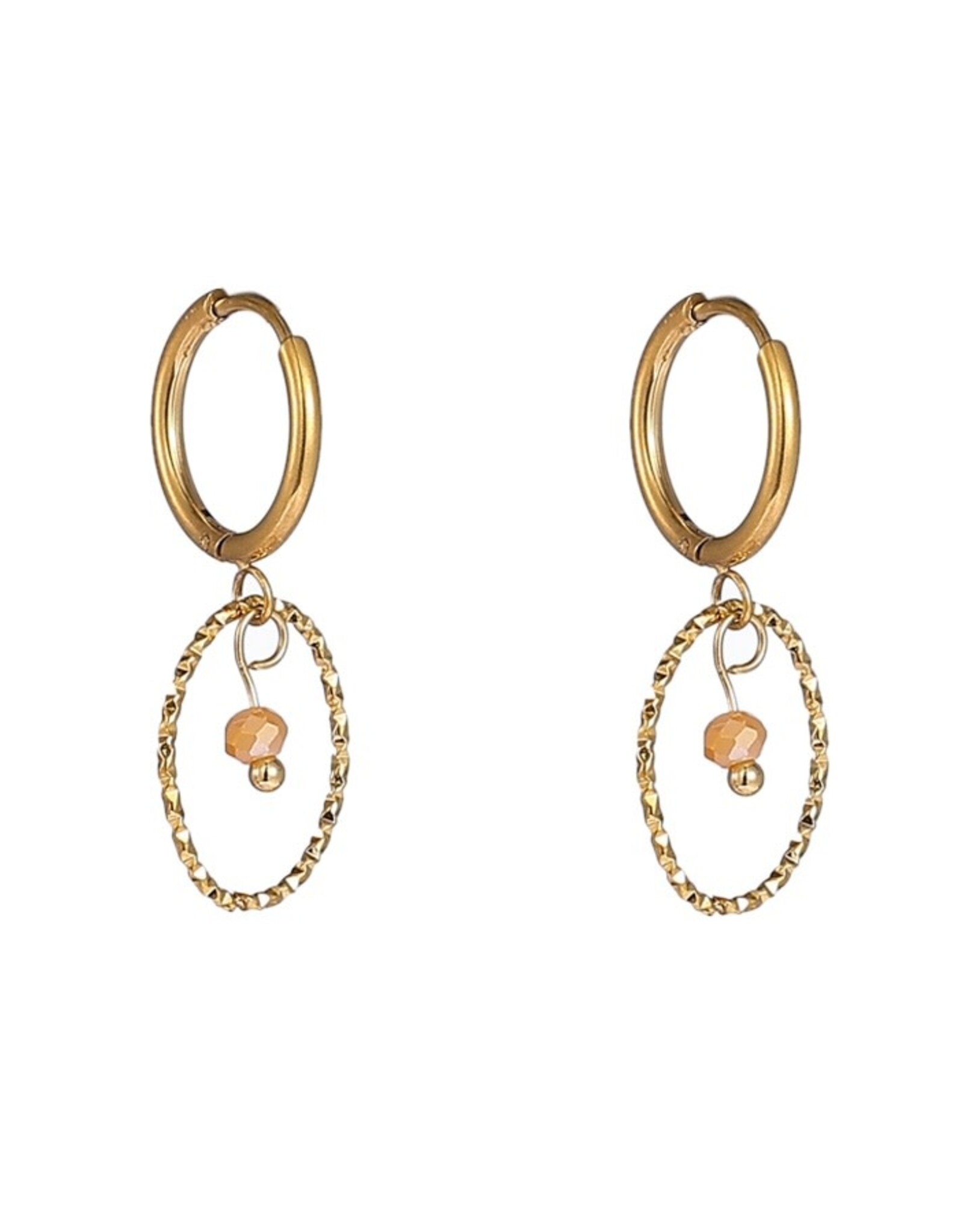 Day & Eve by Go Dutch Label Oorbellen (E61159-3) 14K goud - Day & Eve by Go Dutch Label