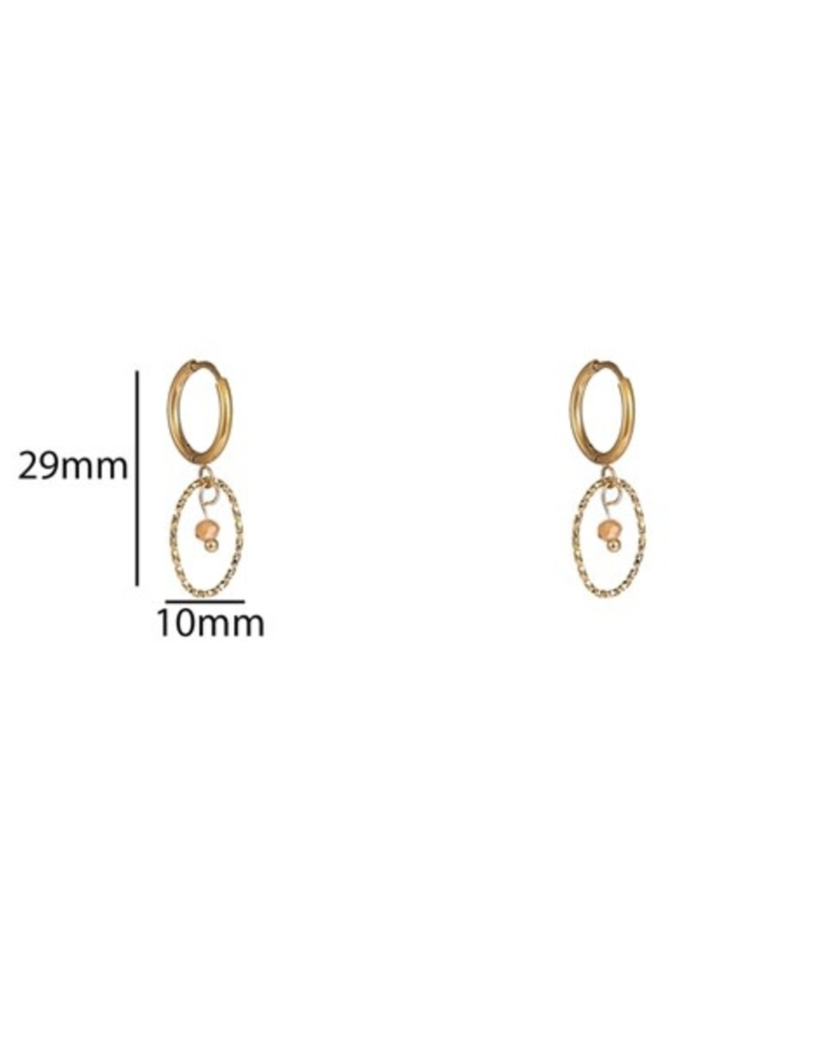 Day & Eve by Go Dutch Label Oorbellen (E61159-3) 14K goud - Day & Eve by Go Dutch Label