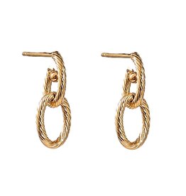 Day & Eve by Go Dutch Label Oorbellen (E61128-2) 14K goud - Day & Eve by Go Dutch Label