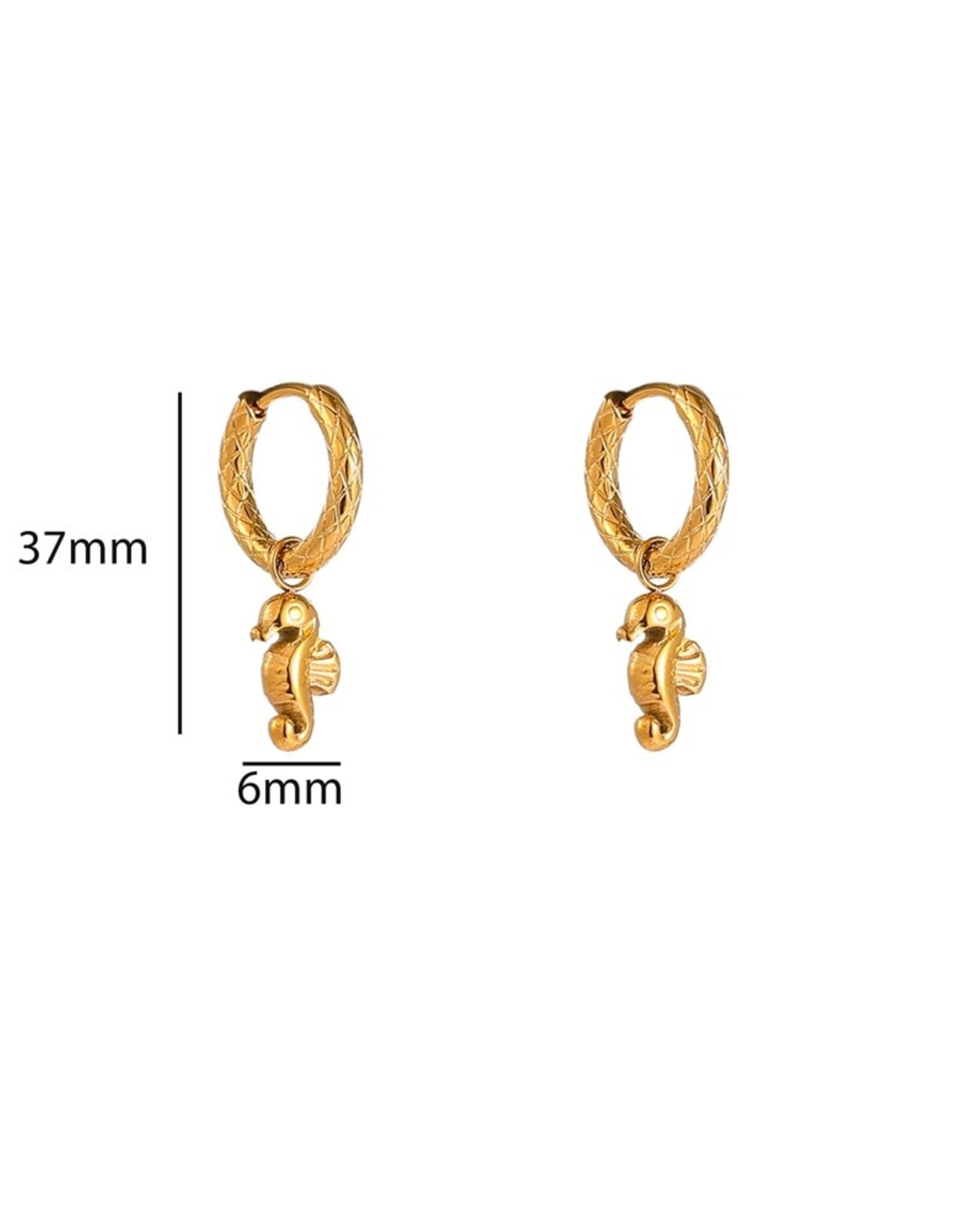 Day & Eve by Go Dutch Label Oorbellen (E61095-2) 14K goud - Day & Eve by Go Dutch Label