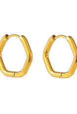 Day & Eve by Go Dutch Label Oorbellen (E61072-2) 14K goud - Day & Eve by Go Dutch Label