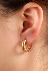 Day & Eve by Go Dutch Label Oorbellen (E61054-2) 14K goud 4x16mm - Day & Eve by Go Dutch Label