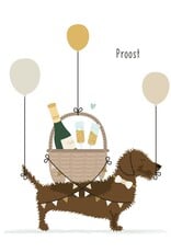 Proost - Wenskaart Frits