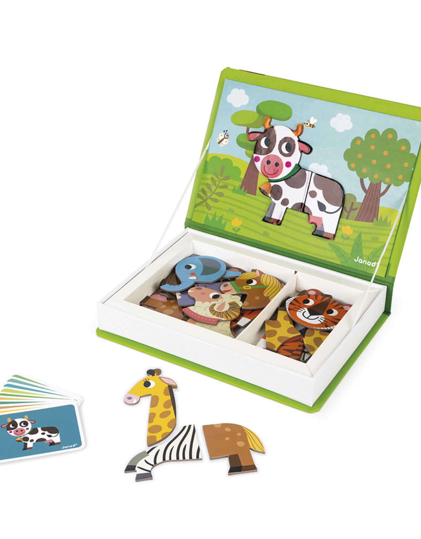 Janod Magnetibook Dieren +3jr - Janod