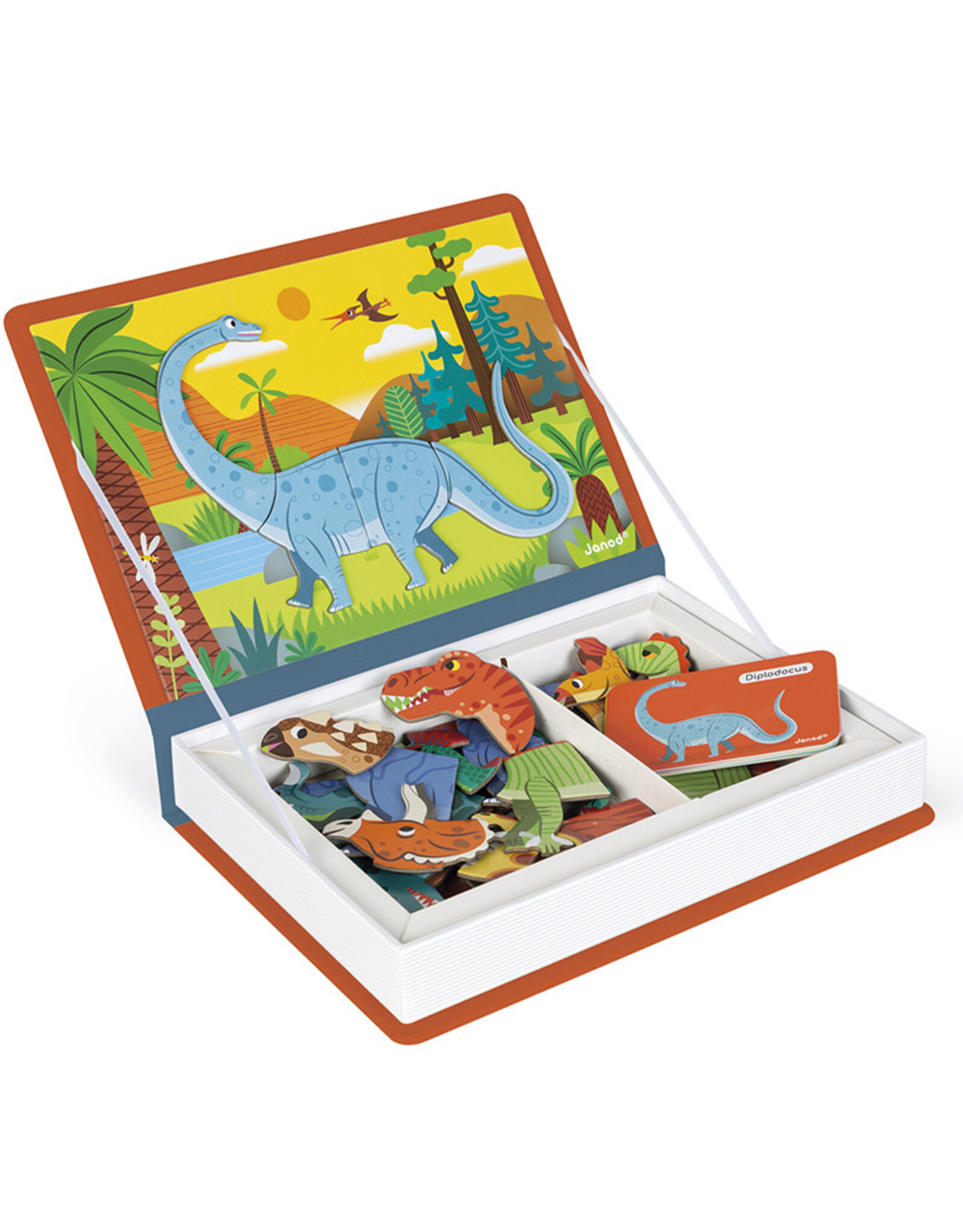 Janod Magnetibook Dinosaurus +3jr - Janod